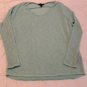 Forever 21 Mint Green Knit Top